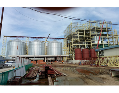 Cấu trúc tháp nghiền và silo, trục X05