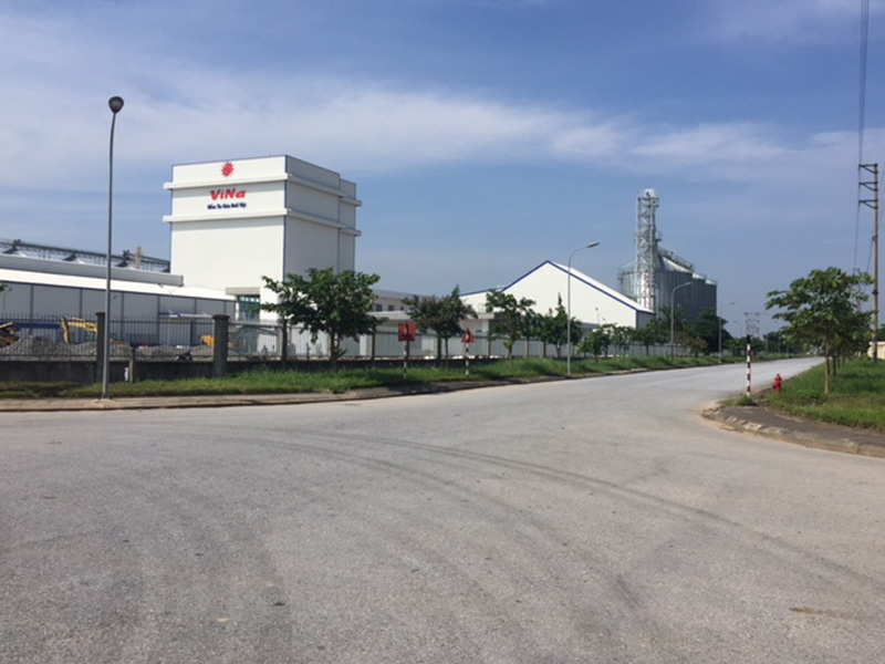 Building a system of animal feed factory Vinafeed ha nam